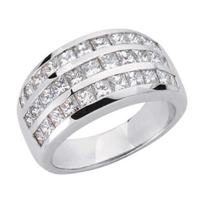 White Gold Diamond Band