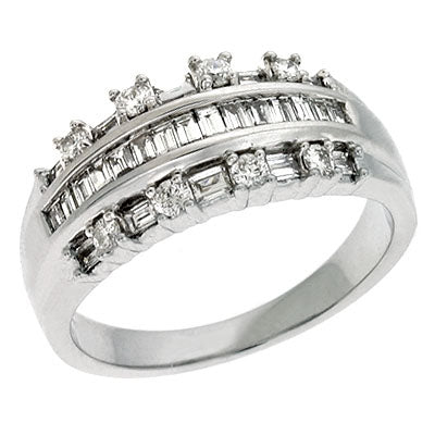 White Gold Diamond Ring