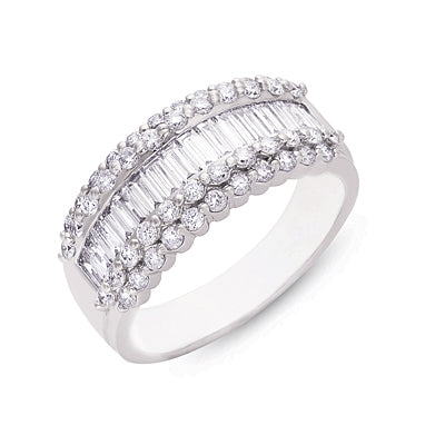 White Gold Diamond Ring