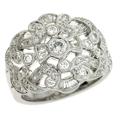 White Gold Diamond Ring