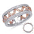 Rose & White Gold Fashion Ring