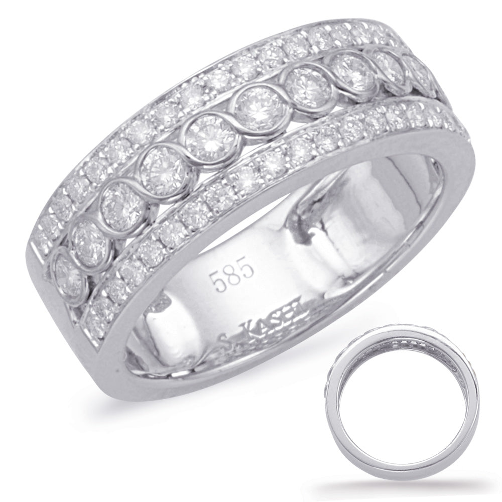 White Gold Diamond Fashion Ring