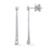 White Gold Diamond Fashion Earring