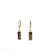 Natural Gold Quartz Earrings by Orocal