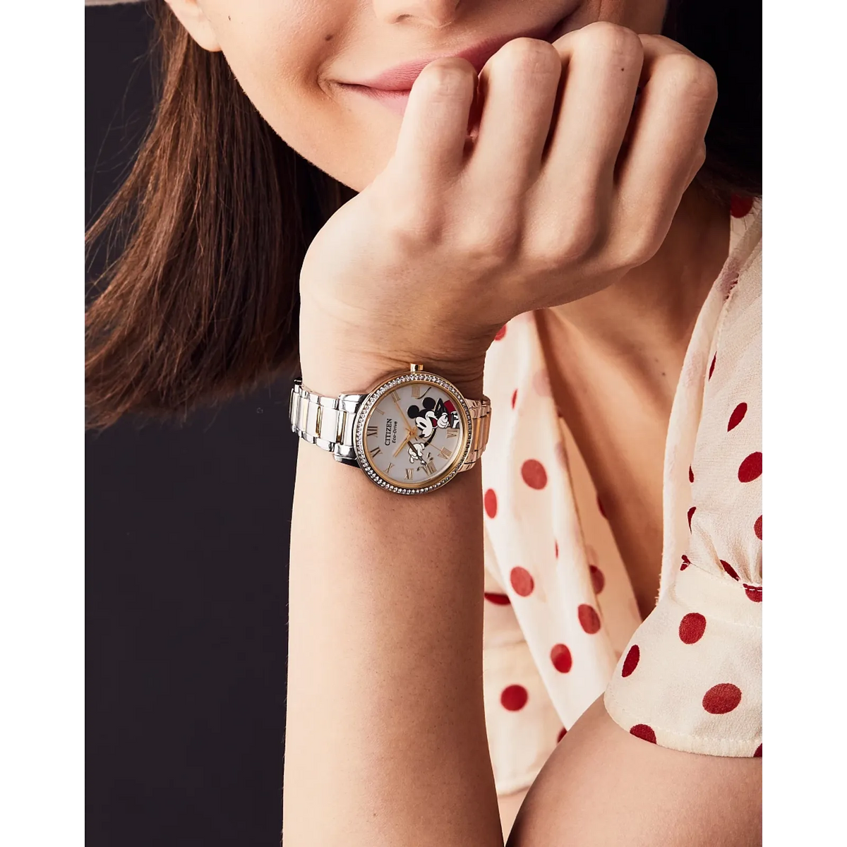 Mickey Crystal by Citizen (Serial No.: FE7044-52W)