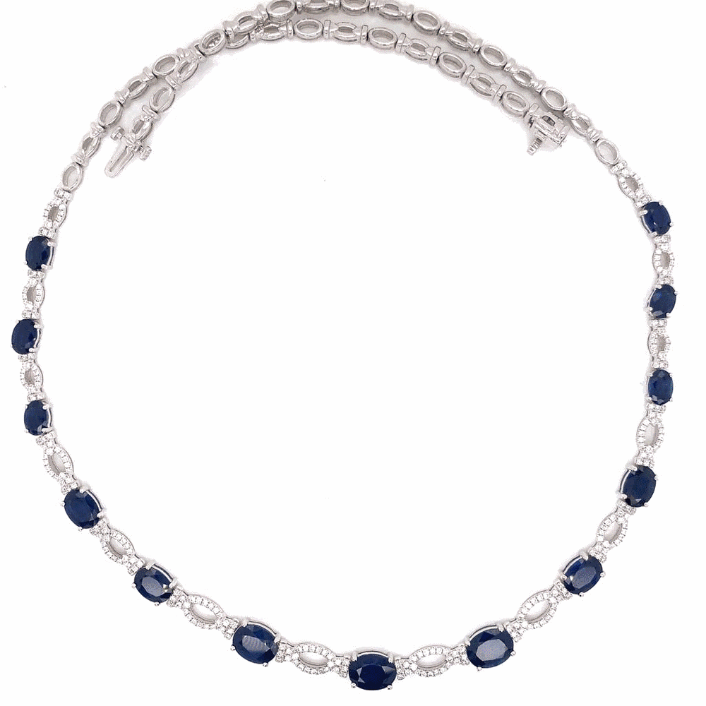 Sapphire Necklace