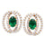 Emerald Fashion Studs