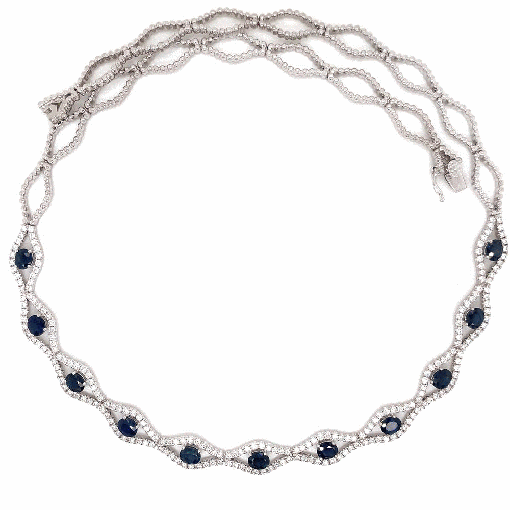 Sapphire Necklace