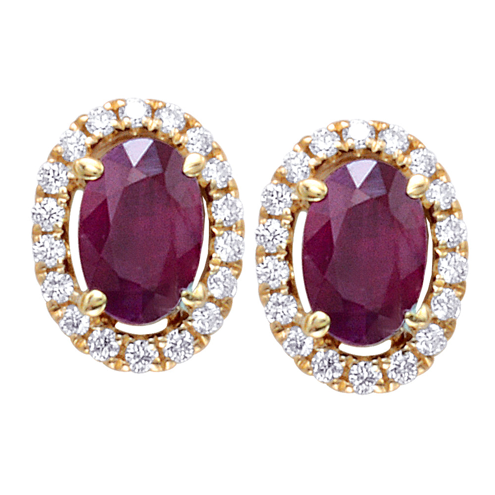 Ruby Studs