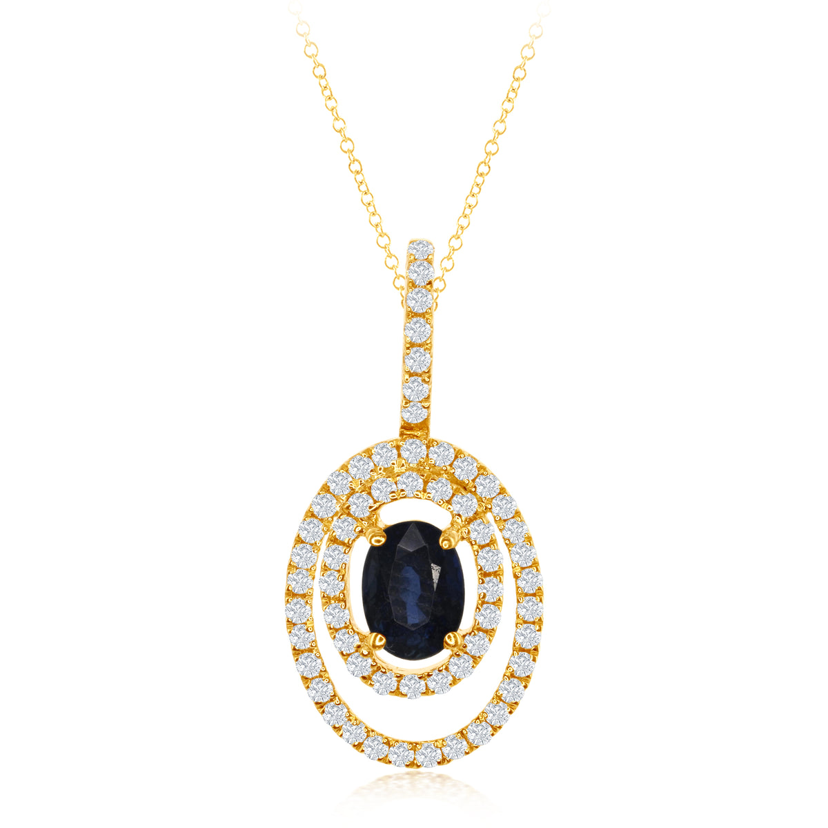 Sapphire Pendant