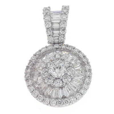 White Gold Diamond Pendant