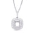 Diamond Pendant 1.75ct Cushion Center