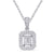 White Gold Diamond Pendant