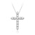 New Cross Pendant Made In 14K White Gold