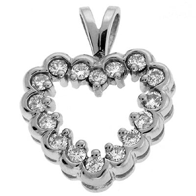 Diamond Heart Pendant
