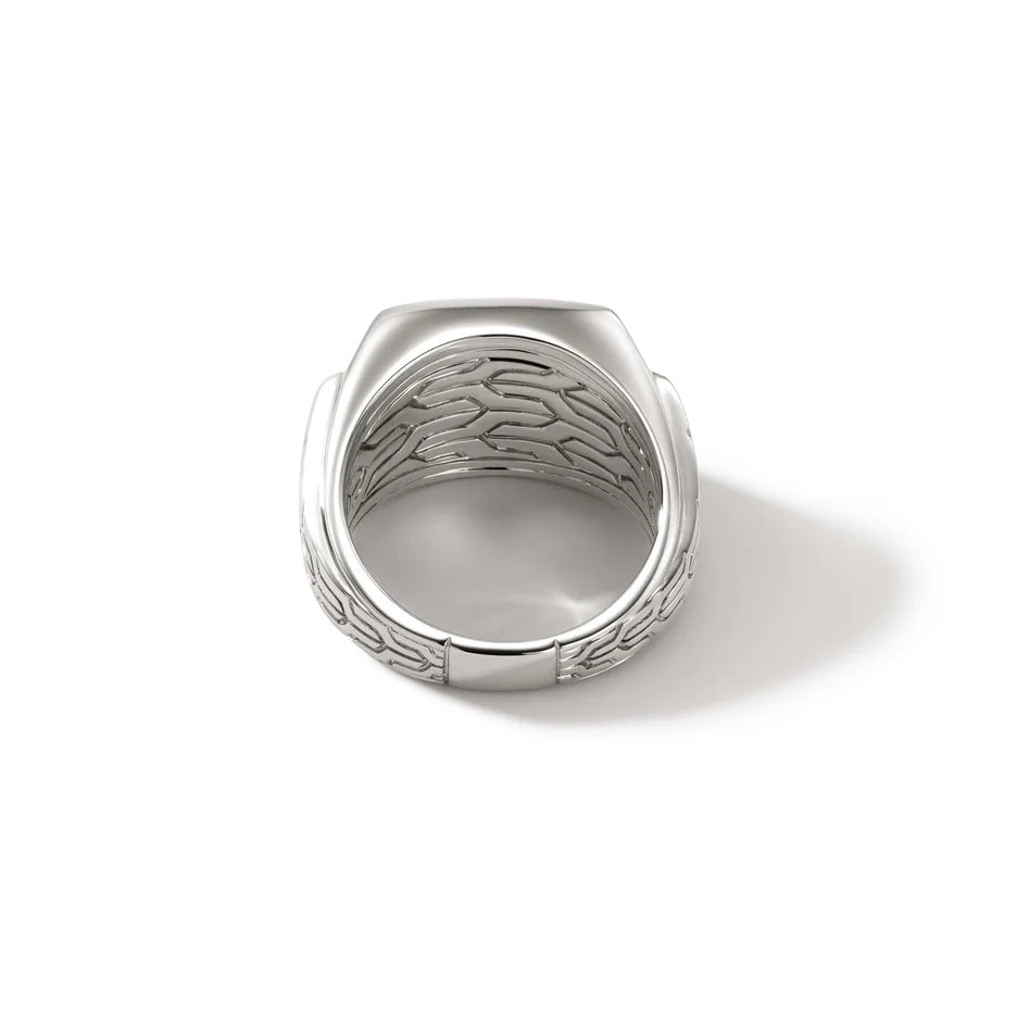 Signet Ring in Sterling Silver by John Hardy