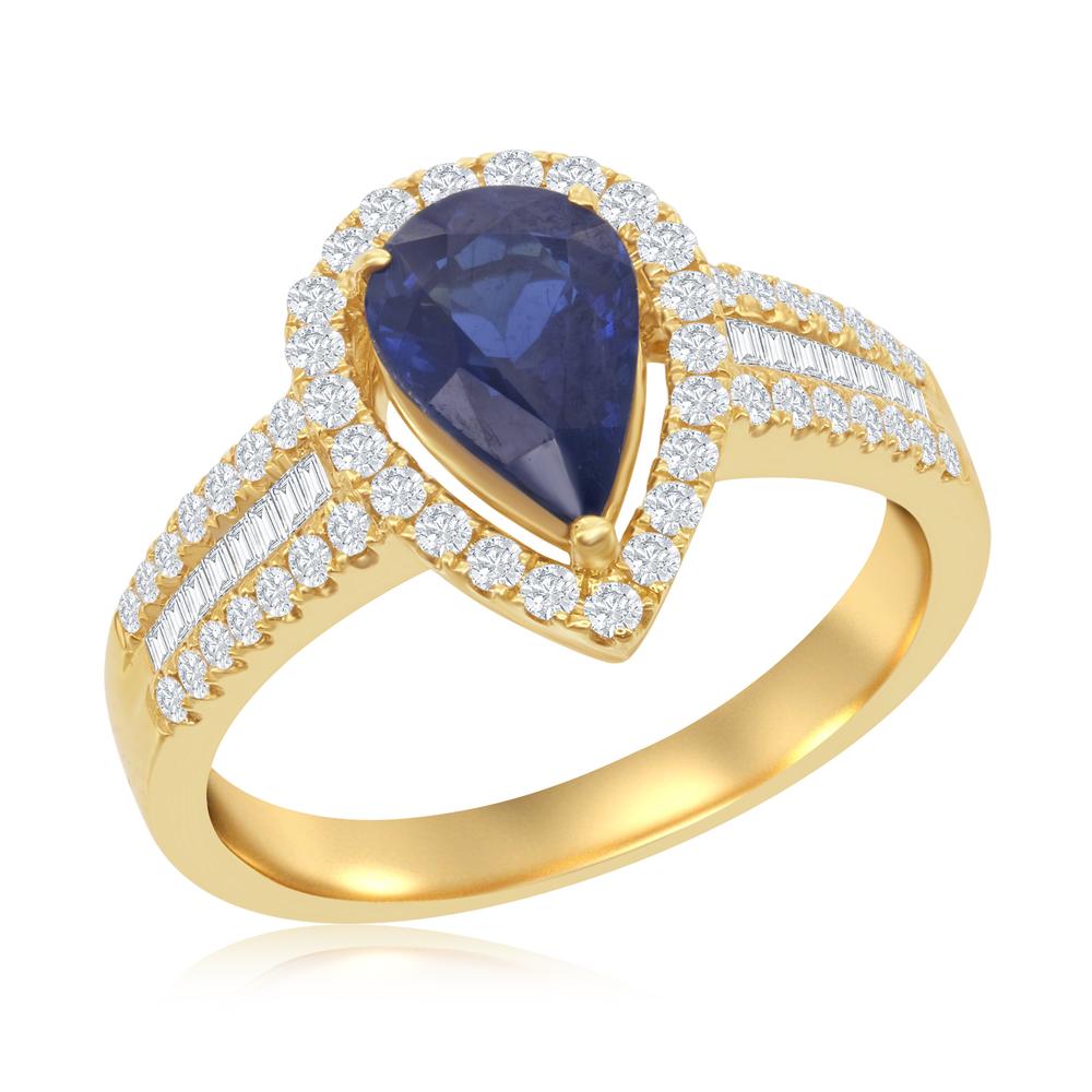 GIA Certified Sapphire Ring