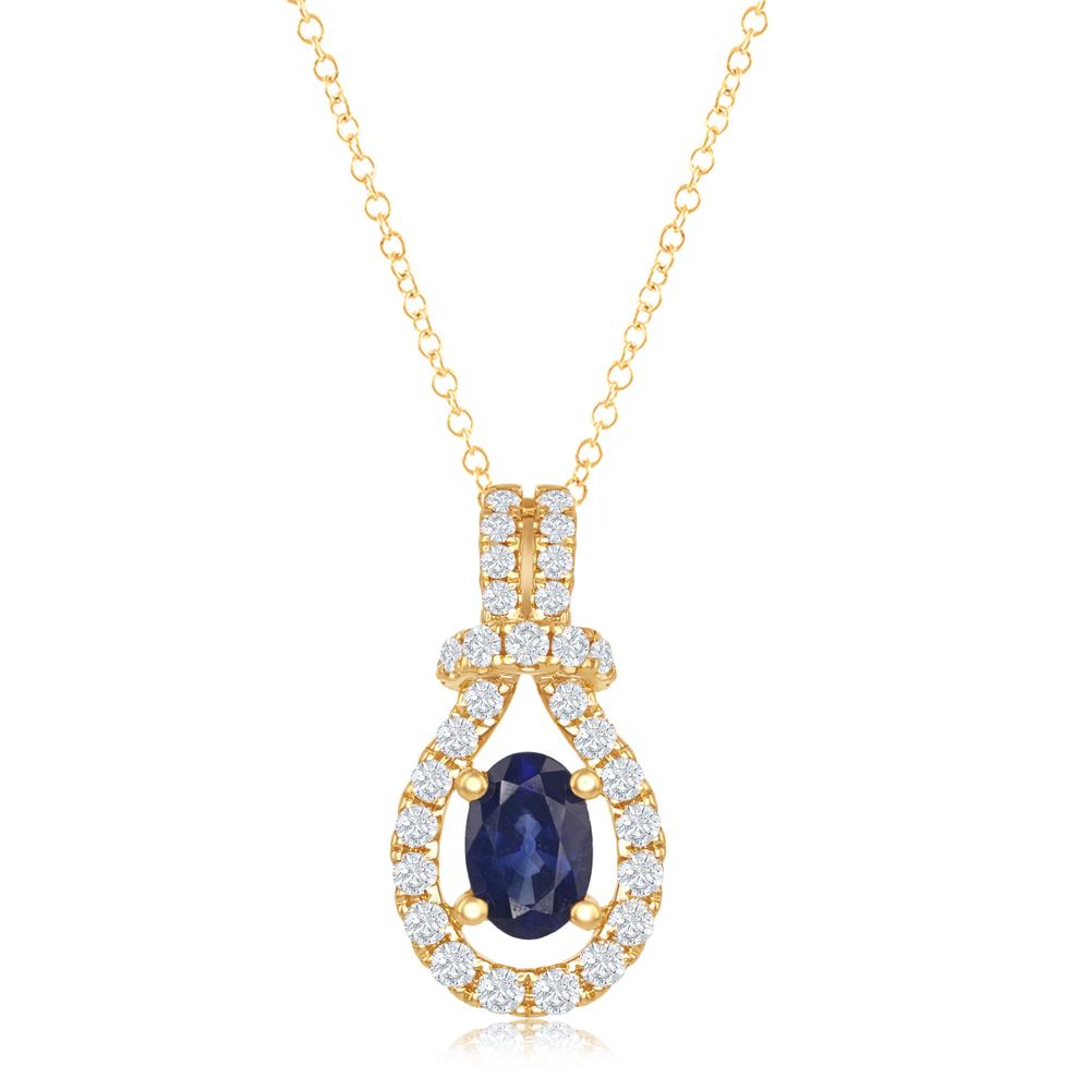Sapphire Pendant