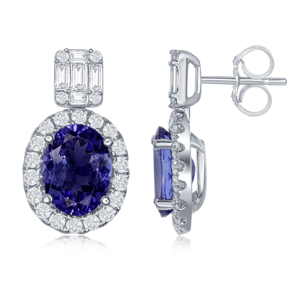 Tanzanite Drop Earrings