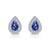 Sapphire Fashion Studs