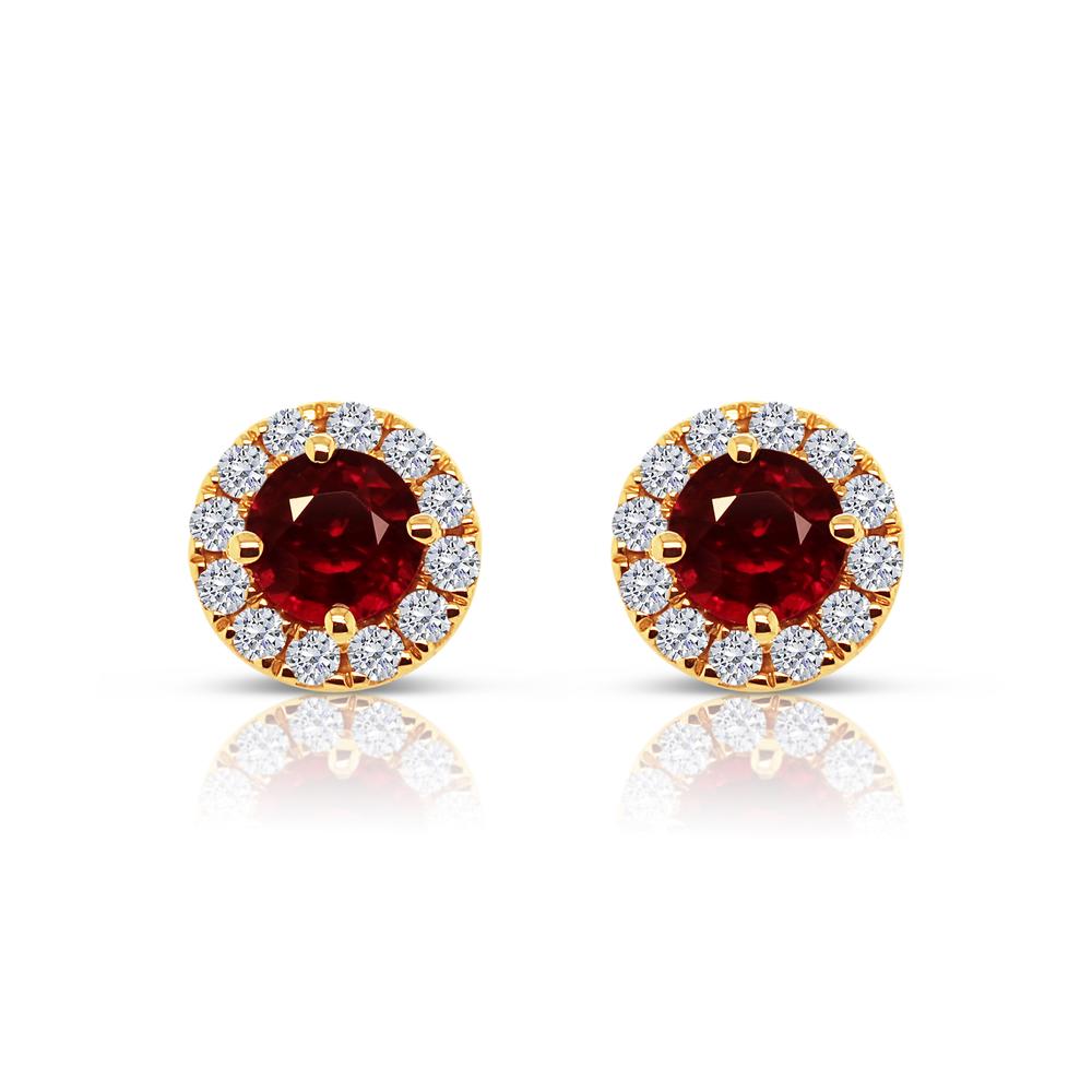 Ruby Fashion Studs
