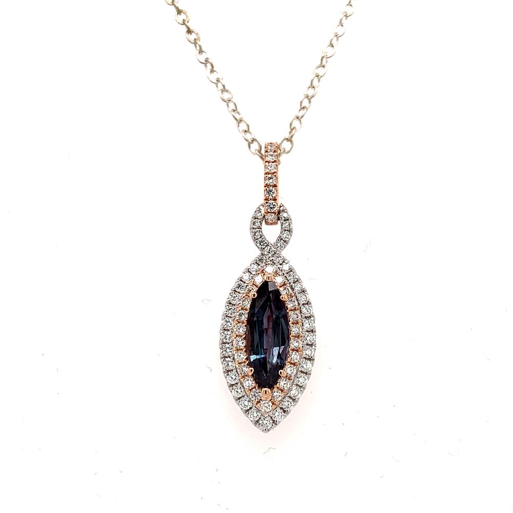 GIA Certified Alexandrite Pendant