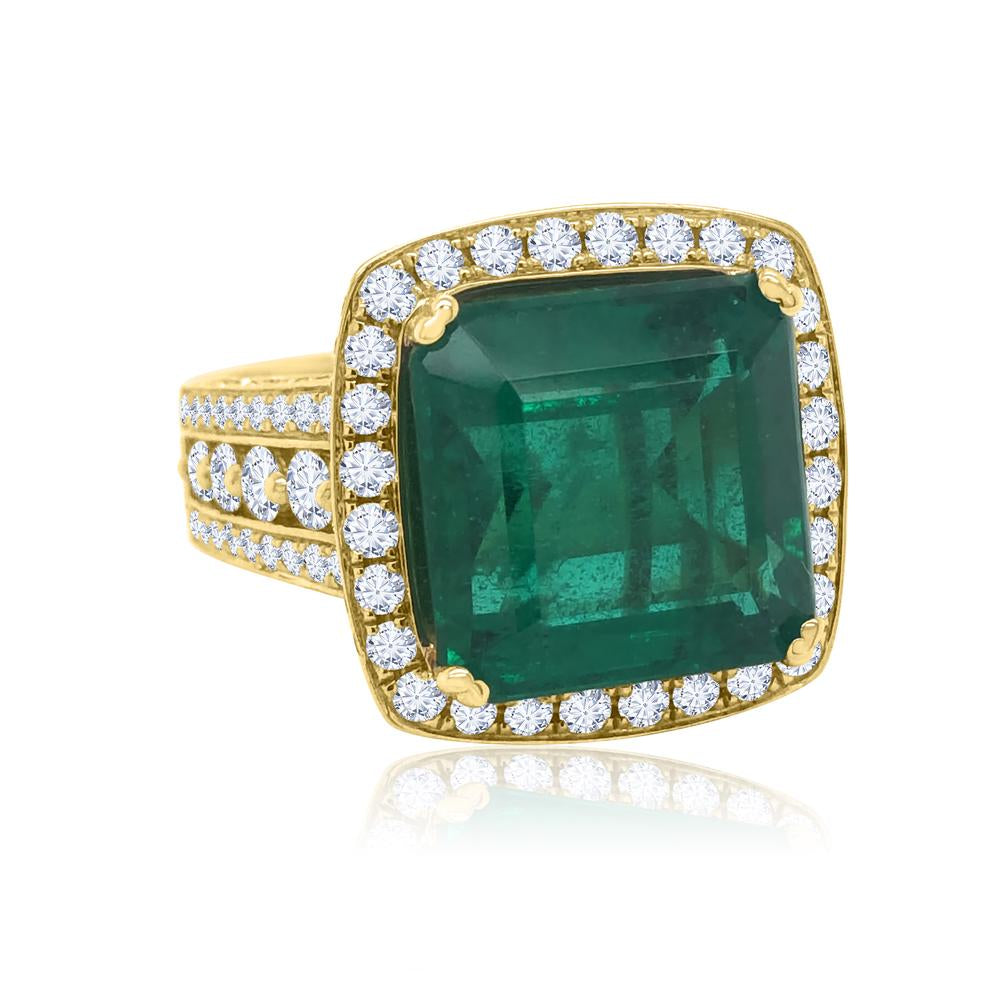 Emerald Ring with GIA Report