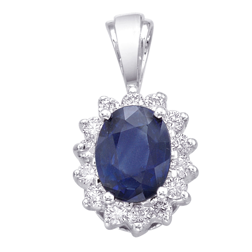 Sapphire Pendant