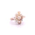 14K Yellow Gold Genuine Pearl Diamond Accent Ring, Dia-0.02Ct