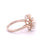 14K Yellow Gold Genuine Pearl Diamond Accent Ring, Dia-0.02Ct