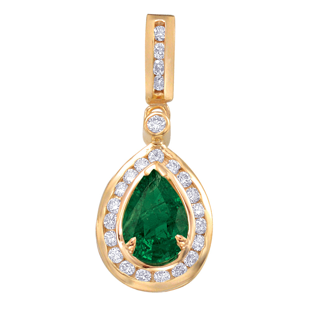 Emerald Drop Pendant