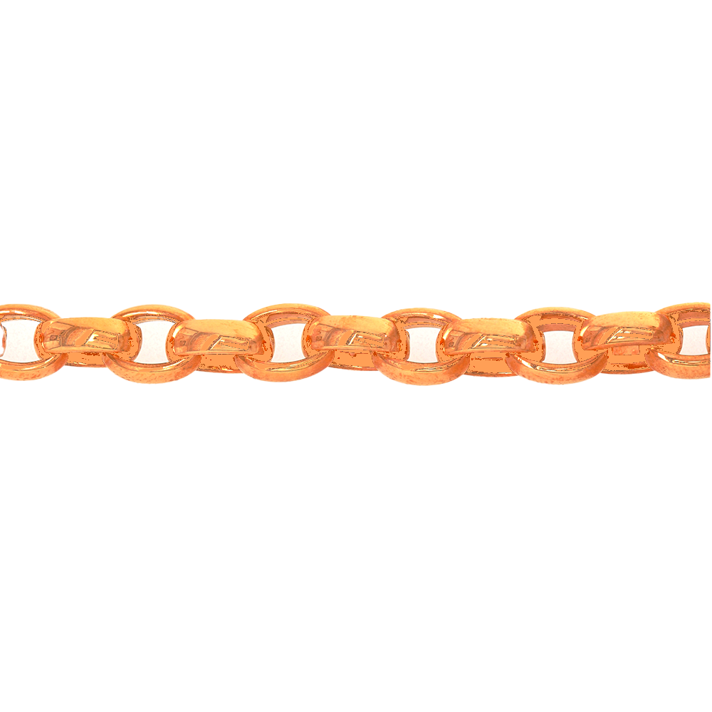 14K Rose Hold Link Chain 14.20Gr