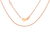 14K Rose Gold Link Chain 1.43Gr