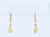 14K Yellow Gold Nugget 1.70 Grams Earrings