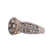1.25 cts of Brown Diamond Ring set In 14K Rose Gold