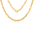 14K Yellow Gold Fancy Link Chain