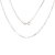 14K White Gold Box Chain 0.9Gr