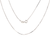 14K White Gold Box Chain 1.1Gr