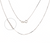 14K White Gold Box Chain 1.1Gr