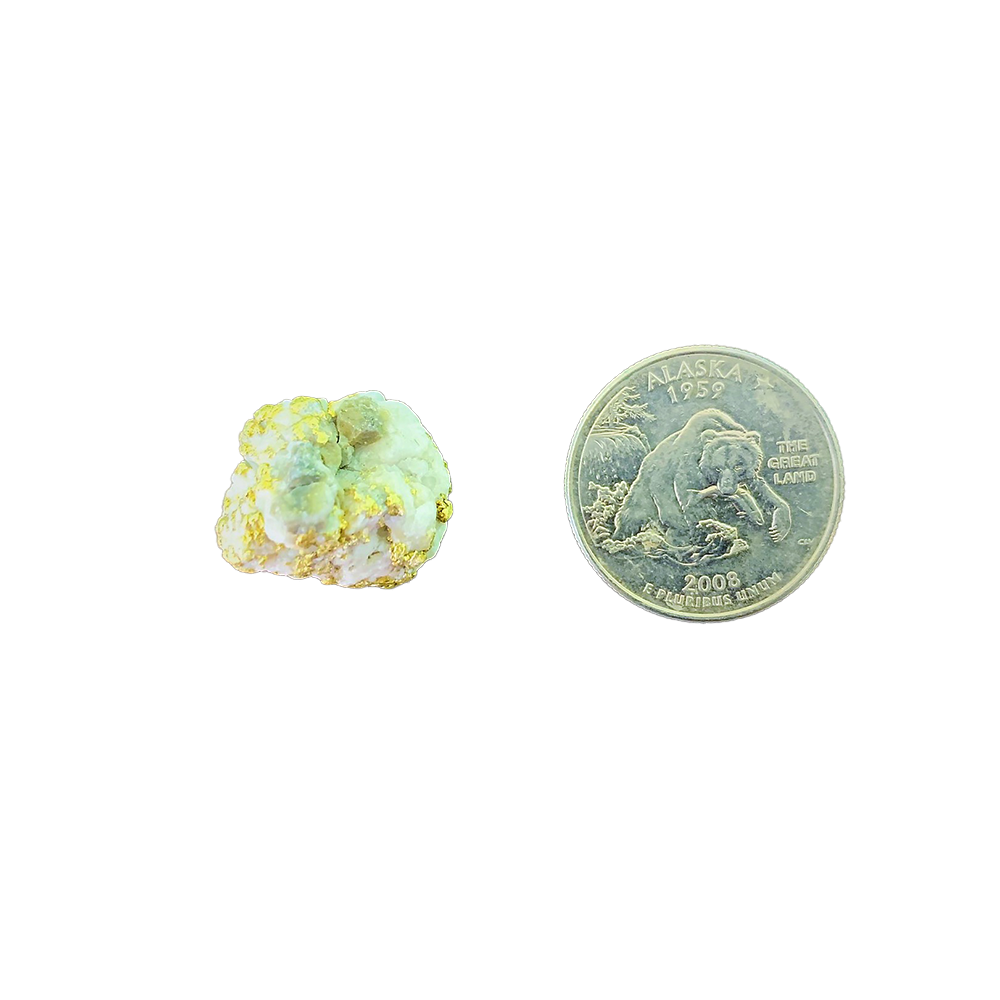 Loose Natural Gold Quartz - 12.49 Grams