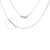18K White Gold Link Chain  1.67Gms Ch