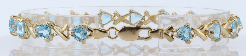 10K Gold Bracelet Real Cuban Link Diamond Cut 5mm 7 Inch On Sale Free  Shipping | eBay