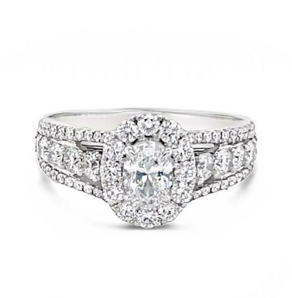 18KT WHITE GOLD GIA CERTIFIED DIAMOND SOLITAIRE RING