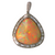 18k White Gold Pendant with 27.67ct Opal with 3.10ct diamonds