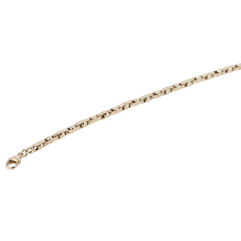 14K Yellow Gold Fancy Link Chain