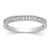 Vintage Machine Set Two Toned Diamond Band In 14K