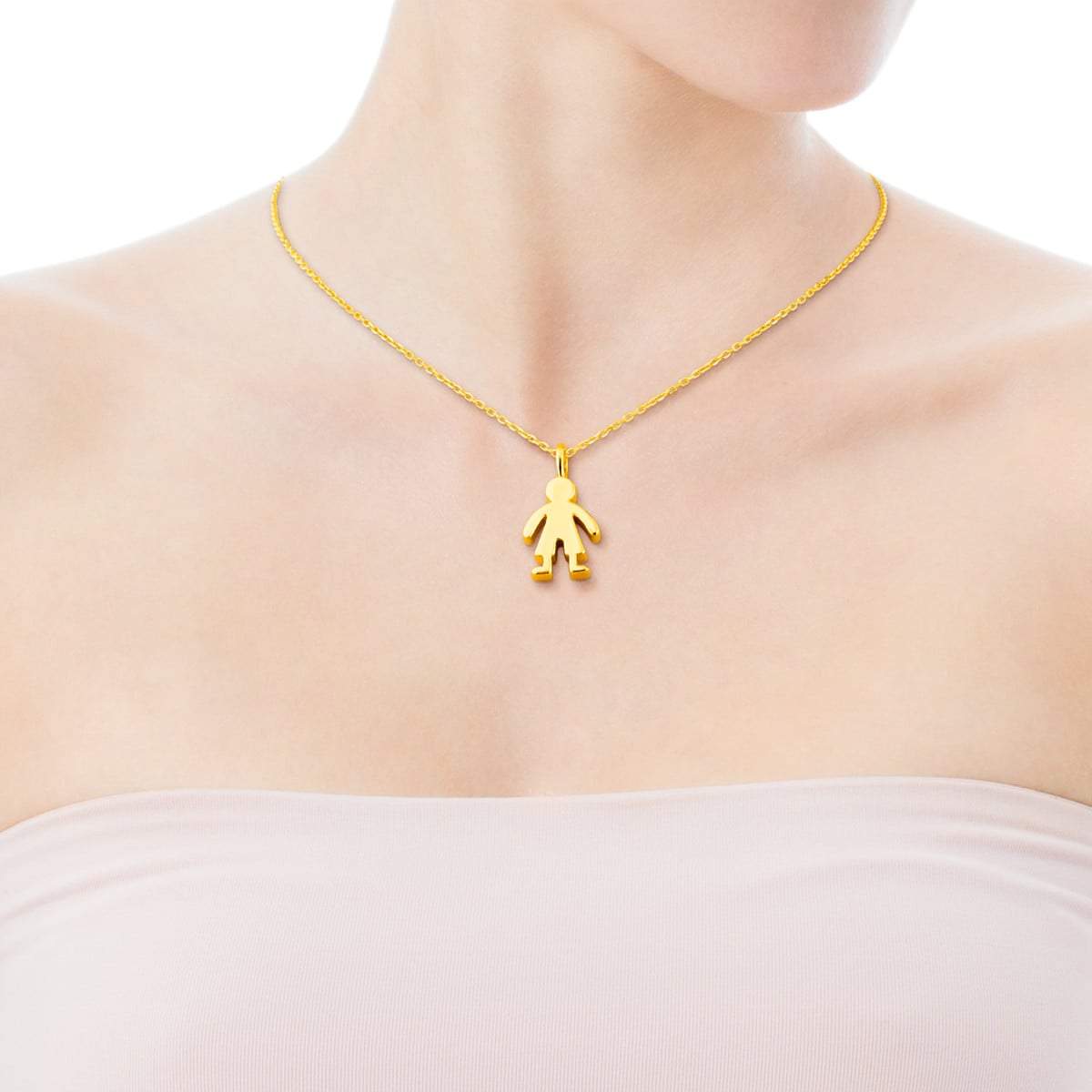 TOUS Gold Sweet Dolls Pendant - Monarch Jewels Alaska