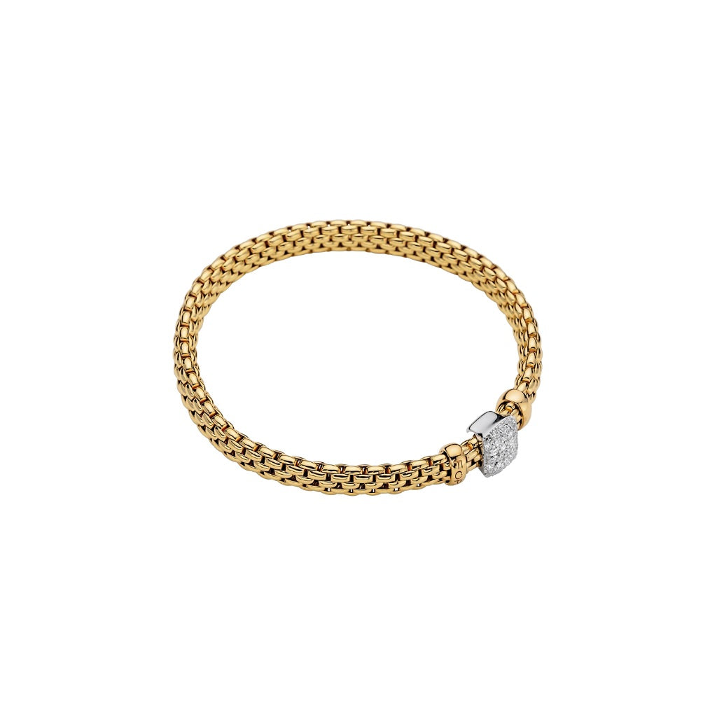 Flex'it bracelet with diamond pave