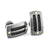 Cable Sport Double Cable Cufflinks with Gold Rivet