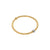 Flex'it Eka Tiny bracelet with diamonds in yellow gold